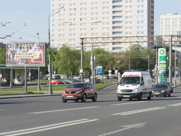 Ambulancia de coche infantil, Moscú —  Fotos de Stock