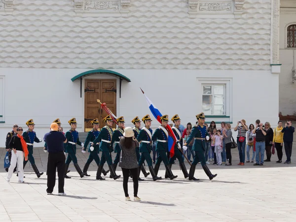 Kreml kadetów marszowe — Zdjęcie stockowe