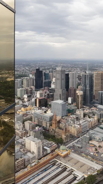 Ilmakuva Melbournesta — kuvapankkivalokuva
