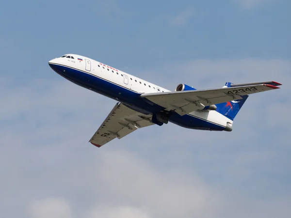 Aviões de passageiros Yak-42D, Centre-Avia — Fotografia de Stock