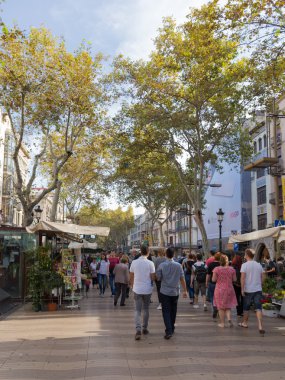 Güzel Las Ramblas, İspanya
