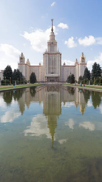 Moskevská státní univerzita na Vorobjovy Gory — Stock fotografie