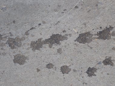 karanlık noktalar ile asfalt