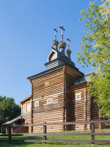老美的木制教堂 — 图库照片