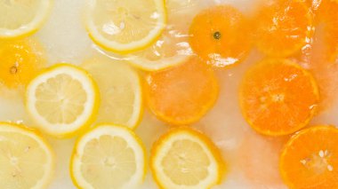 doğal narenciye dondurma