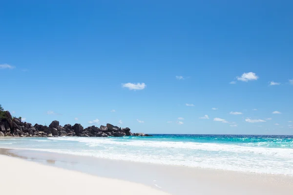 Playa de Anse Lazio — Foto de Stock