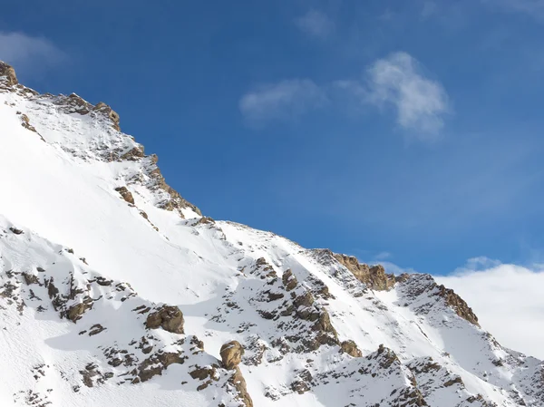 Schnee auf den Bergen — Stockfoto