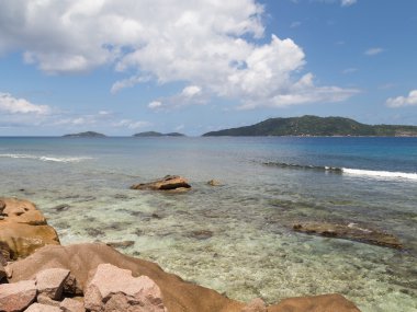 temiz okyanus dalgaları ile