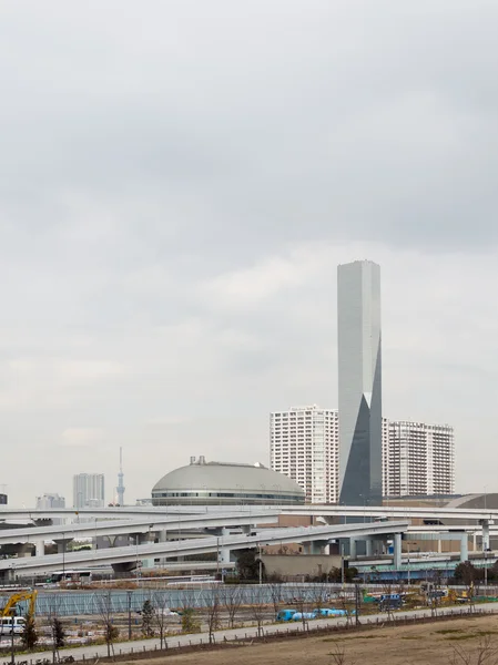 Vertikala urbana landskapet i Tokyo — Stockfoto