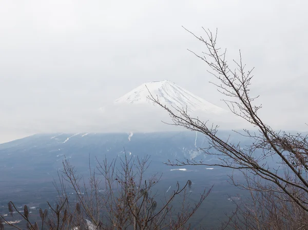 富士山火山的冬天 — 图库照片