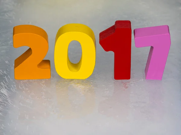 2017 nel calendario — Foto Stock
