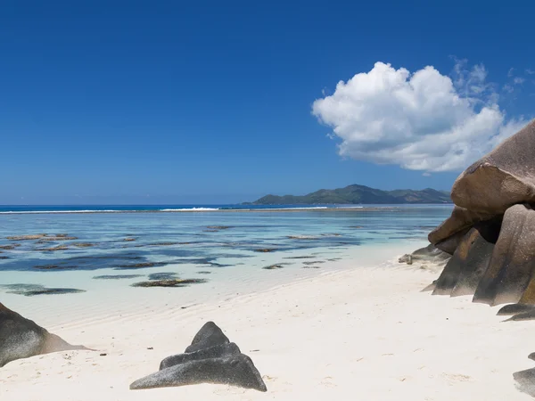 Paisaje marino de Seychelles —  Fotos de Stock