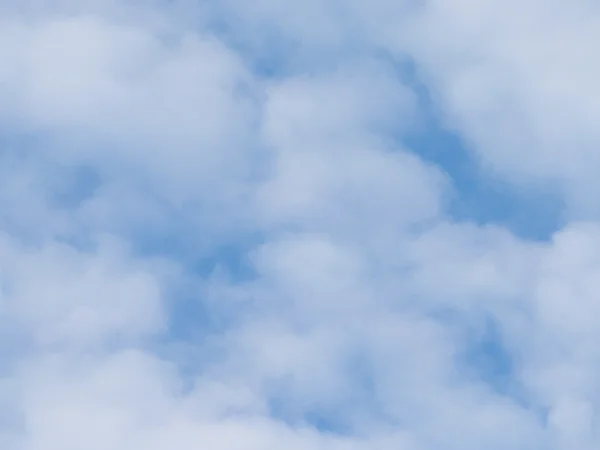 Nubes de cúmulos blancos —  Fotos de Stock