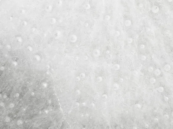 Surface brittle brittle white ice — Stock Photo, Image