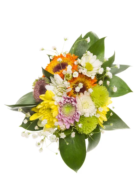 Bright bouquet of chrysanthemums — Stock Photo, Image