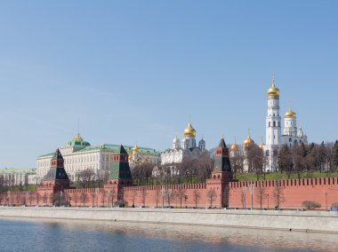 Moskova kremlin görünümünü