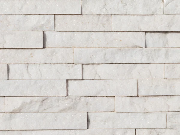 White stone laid as a brick — Stock Photo, Image