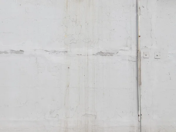 Stary, peeling biała ściana — Zdjęcie stockowe