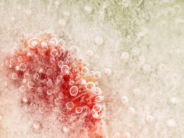 Hava kabarcıkları parlak soyutlama