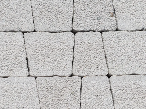 Decorative concrete blocks — Stock Image Decorative concrete blocks Royalty Free Stock Photos