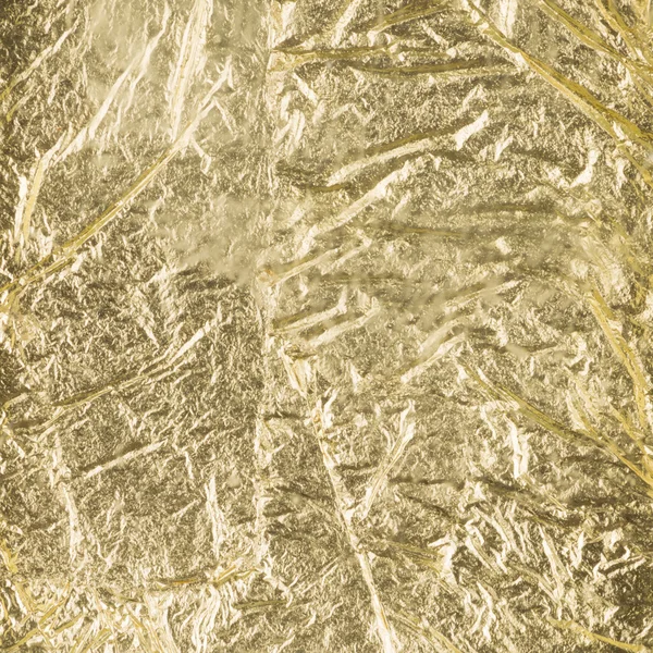 Lámina ondulada en oro — Foto de Stock