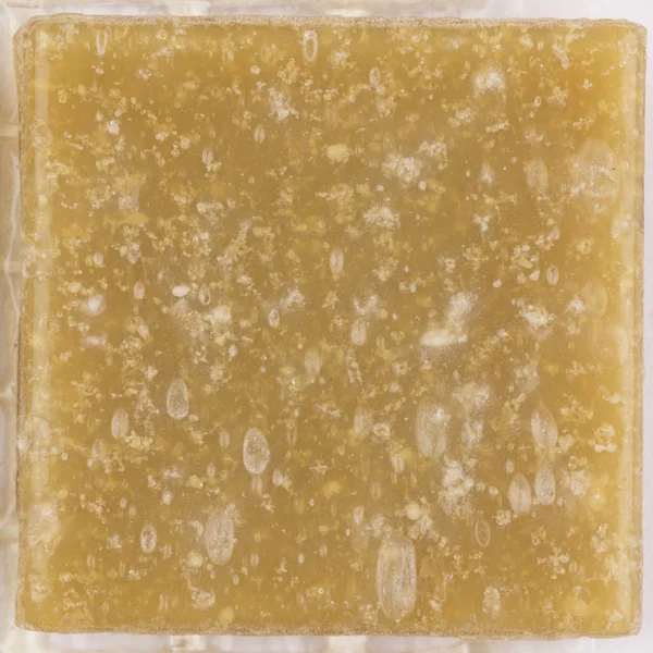 Ljust gul honung mosaik glas — Stockfoto