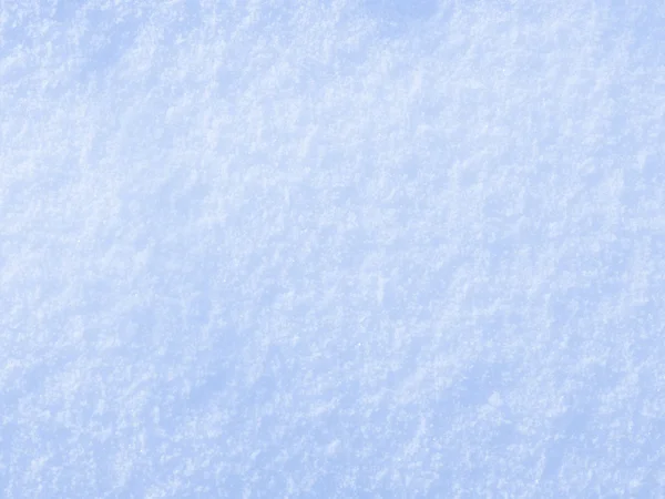 Vit fluffig snö frostig vinter — Stockfoto