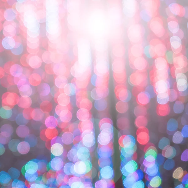 Colorful background with defocused lights — Stock Photo, Image