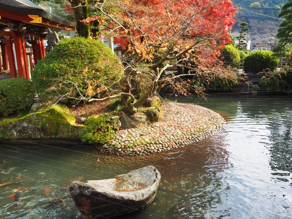 Yutoku shrine in autumn — Stock Photo, Image