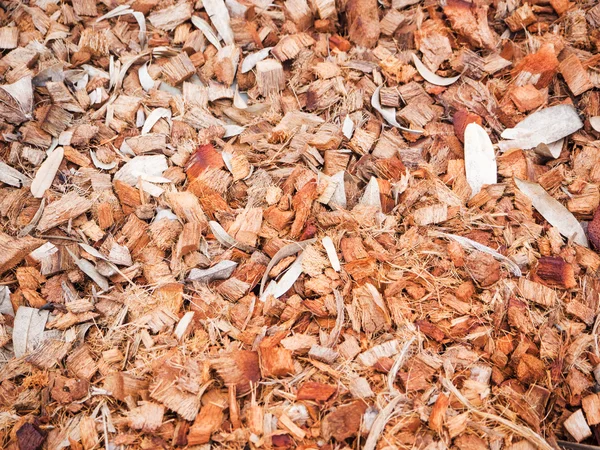 Patterns of coconut fiber for soil fertilizer — Stock Photo, Image