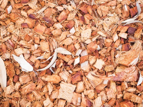 Patronen van kokos vezel voor bodem meststof — Stockfoto