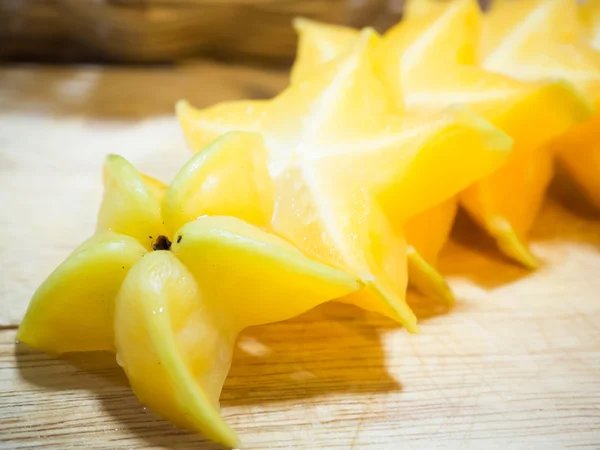 Fresh star apple fruit — Stock Photo, Image