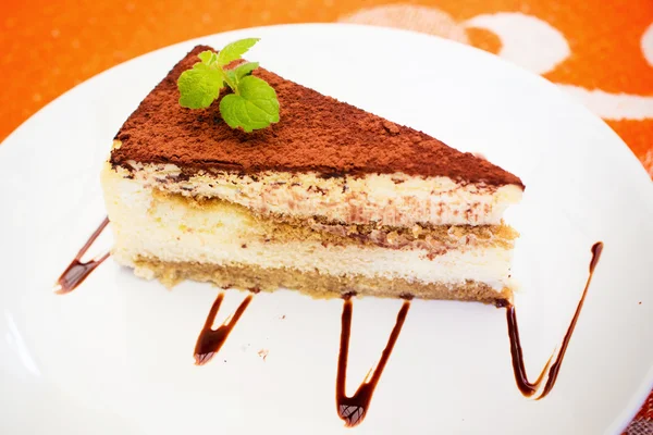 티라미수 케이크 — 스톡 사진