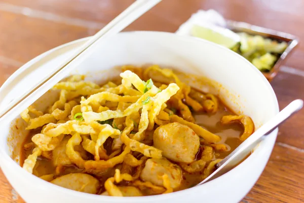 Thai Northern style noodle — Stock Photo, Image