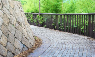 Rock yürüyüş yolu kat 