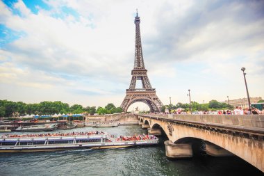 Eiffel Tower in Paris clipart