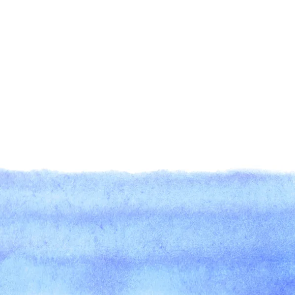 Fundo Aquarela Azul Abstrato Superfície Água Mar Reservatório Neve Neve — Fotografia de Stock