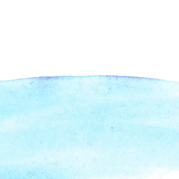 Absztrakt Vízfelszín Tenger Víztározó Vagy Hóeltolódás Kék Akvarell Háttér Foltfoltos — Stock Fotó
