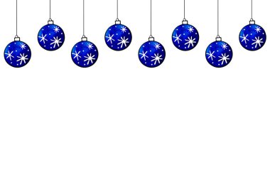 Noel ve Yeni Yıl arkaplanı suluboya Noel Baloları.