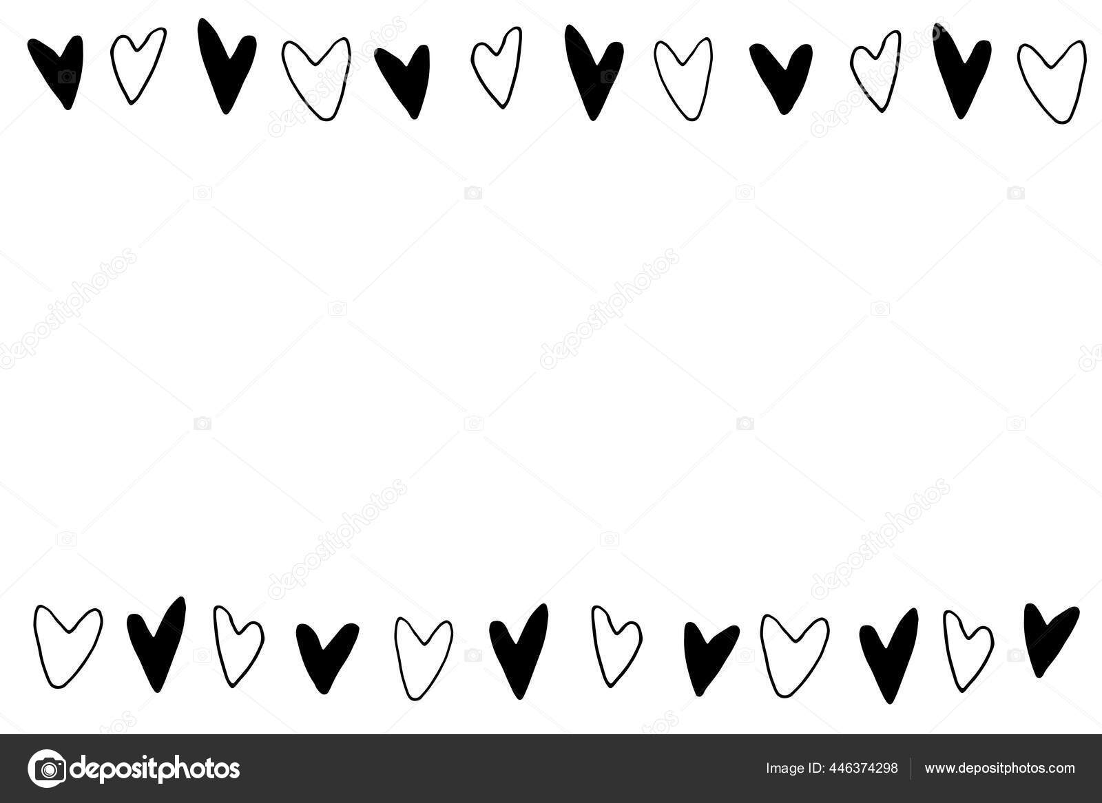 Black Hearts Border