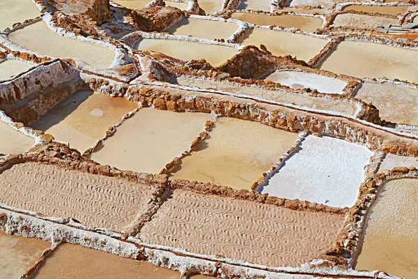 Amazing Salt Ponds of Salineras de Maras, Sacred Valley of the Incas, Cusco region, Peru, South America