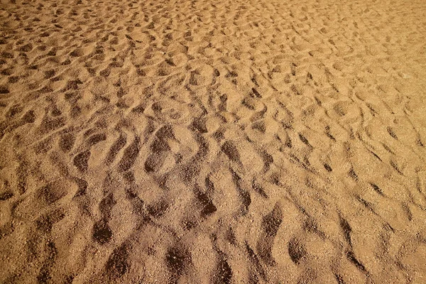 Modèle Incroyable Ondulation Sable Sur Dune Sable Siloli Dans Réserve — Photo