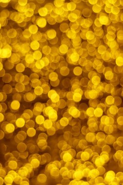 Soyut Arkaplan için Gradyan Altın Işıklı Bokeh