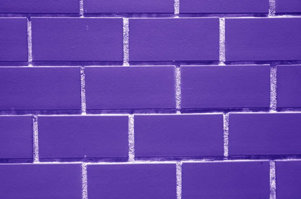 Muro Ladrillos Color Púrpura Vibrante Para Fondo Patrón Textura — Foto de Stock