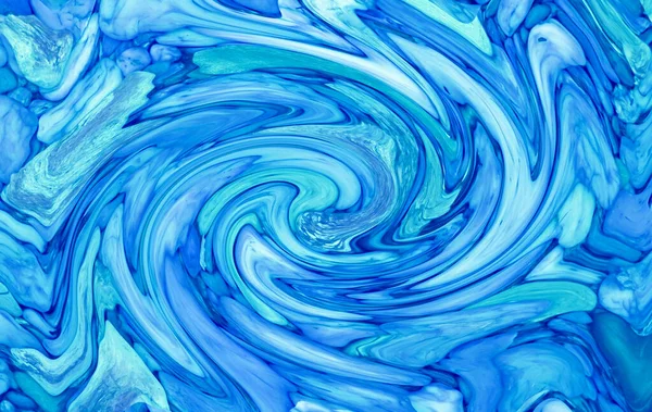 Illustratie Van Olieverf Textuur Gradiënt Blauw Voor Abstracte Achtergrond — Stockfoto