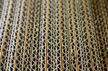 Açılan Kahverengi Çizgili Karton Kutuların Dokuları