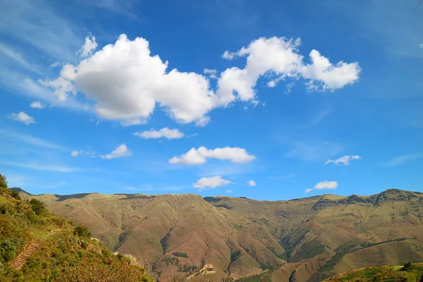 Paysage Étonnant Dans Une Journée Ensoleillée Vallée Sacrée Inca Région — Photo