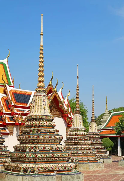 Templo Buda Reclinado Wat Pho Dos Templos Budistas Mais Antigos — Fotografia de Stock