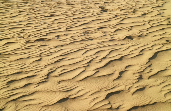 Verbazingwekkende Zand Rimpelingen Van Huacachina Zand Duin Ica Regio Peru — Stockfoto