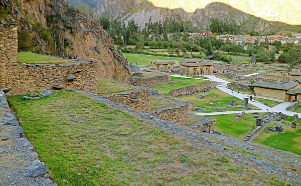 Ollantaytambo Ultima Roccaforte Degli Incas Nella Provincia Urubamba Regione Cusco — Foto Stock